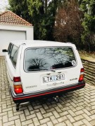 Schwedisches Nummernschild Volvo 240 
